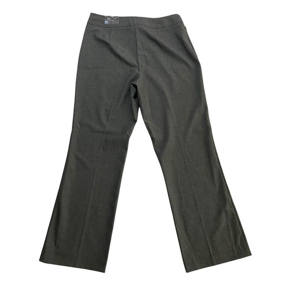 The Limited "Avery" Stretch Gray Side Zip Straight Leg Pants Size 10 - Picture 3 of 11